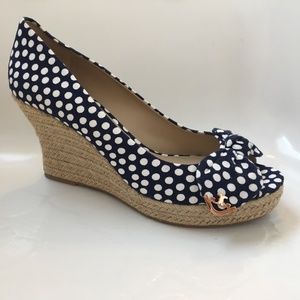 Tory Burch Dory 85MM Peep Toe Espadrille US 11M